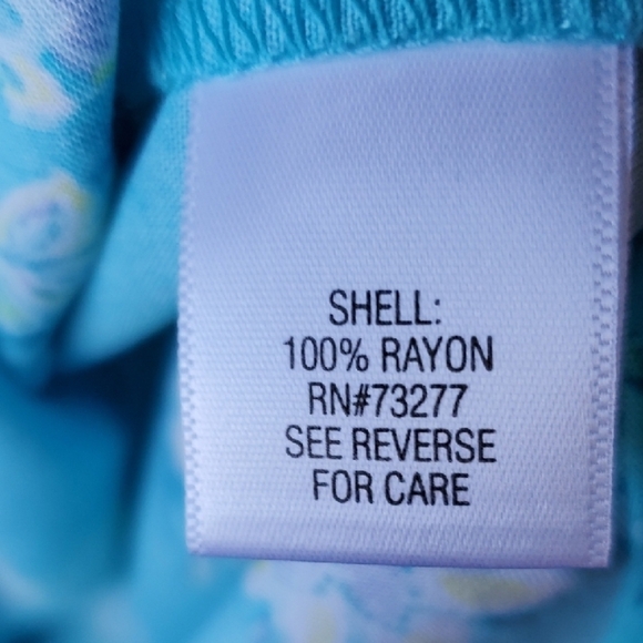 Croft & Barrow Blue Blouse Elegant Top - Picture 6 of 9